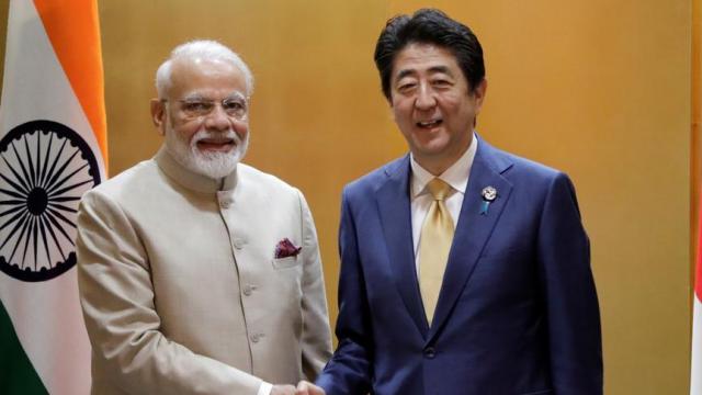 G-20 समिट: PM मोदी ने जापान के PM शिंजो आबे के साथ बुलेट ट्रेन और वाराणसी पर की बात