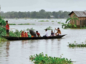 बिहार /बिहार और असम के 72 लाख लोग बाढ़ की चपेट में, एनडीआरएफ की 26 टीमें राहतकार्य में जुटीं