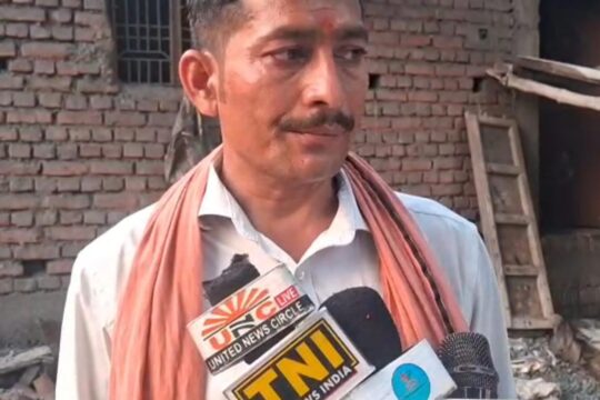 पीड़ित महिला का पति विनोद कुमार विश्वकर्मा